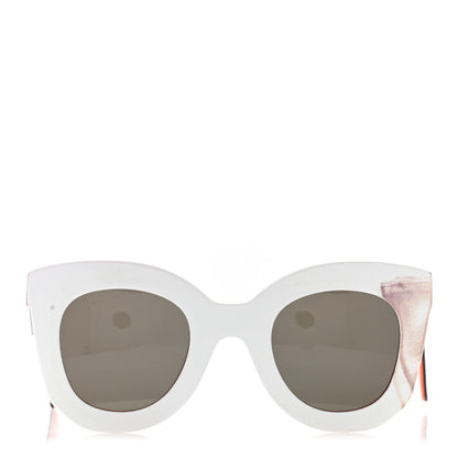 Celine Marta Sunglasses CL 41093/S White Orange 2 of 10