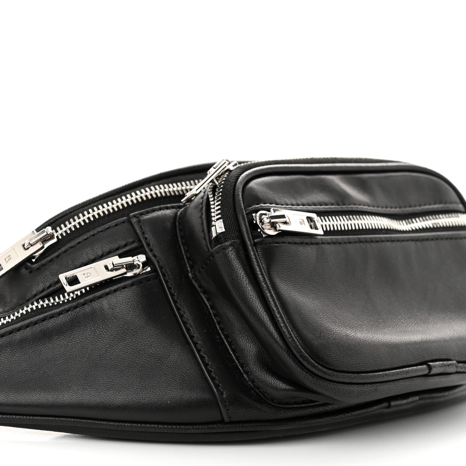 Alexander Wang Lambskin Attica Belt Bag Black 8 of 9