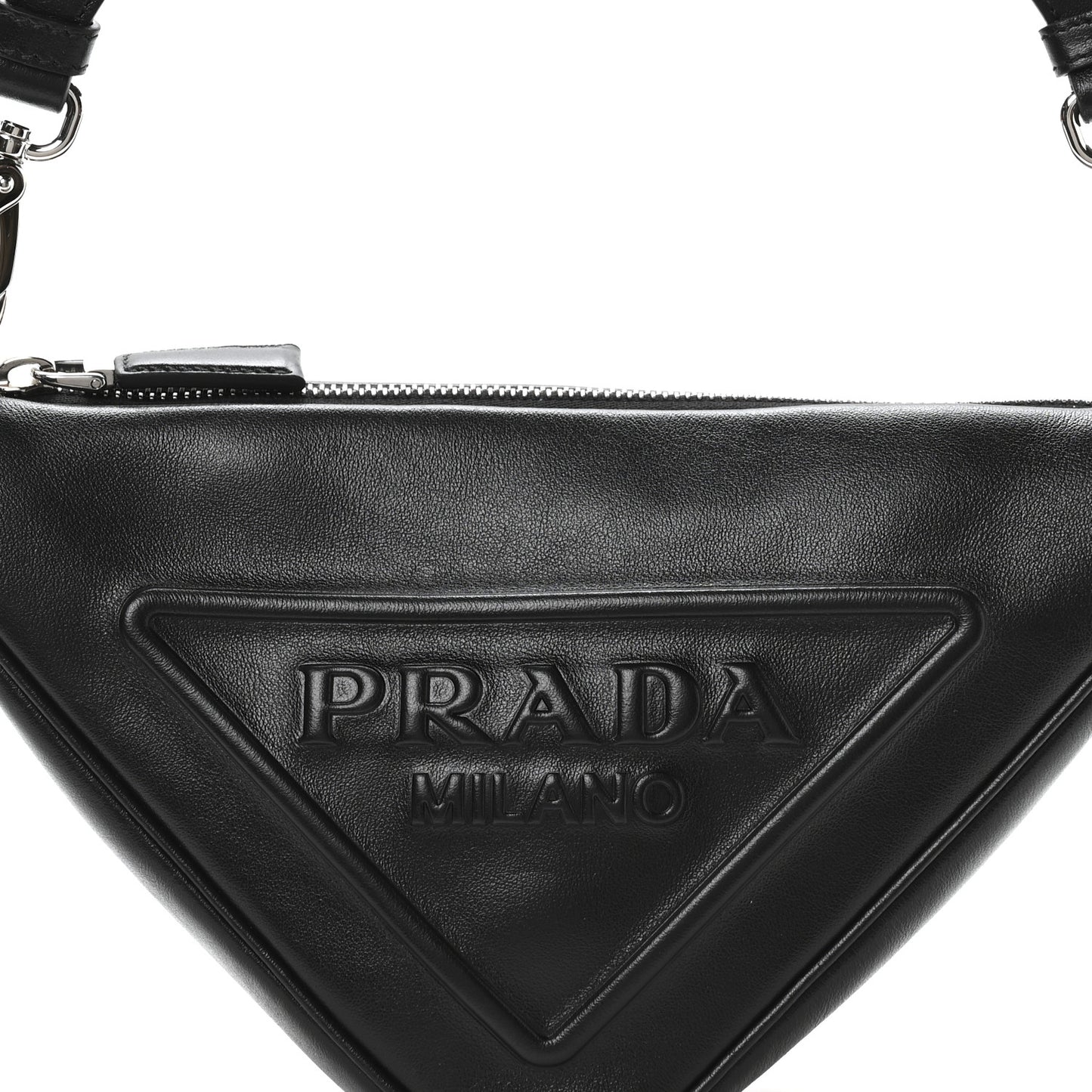 Grace Lux Triangle Shoulder Bag Black
