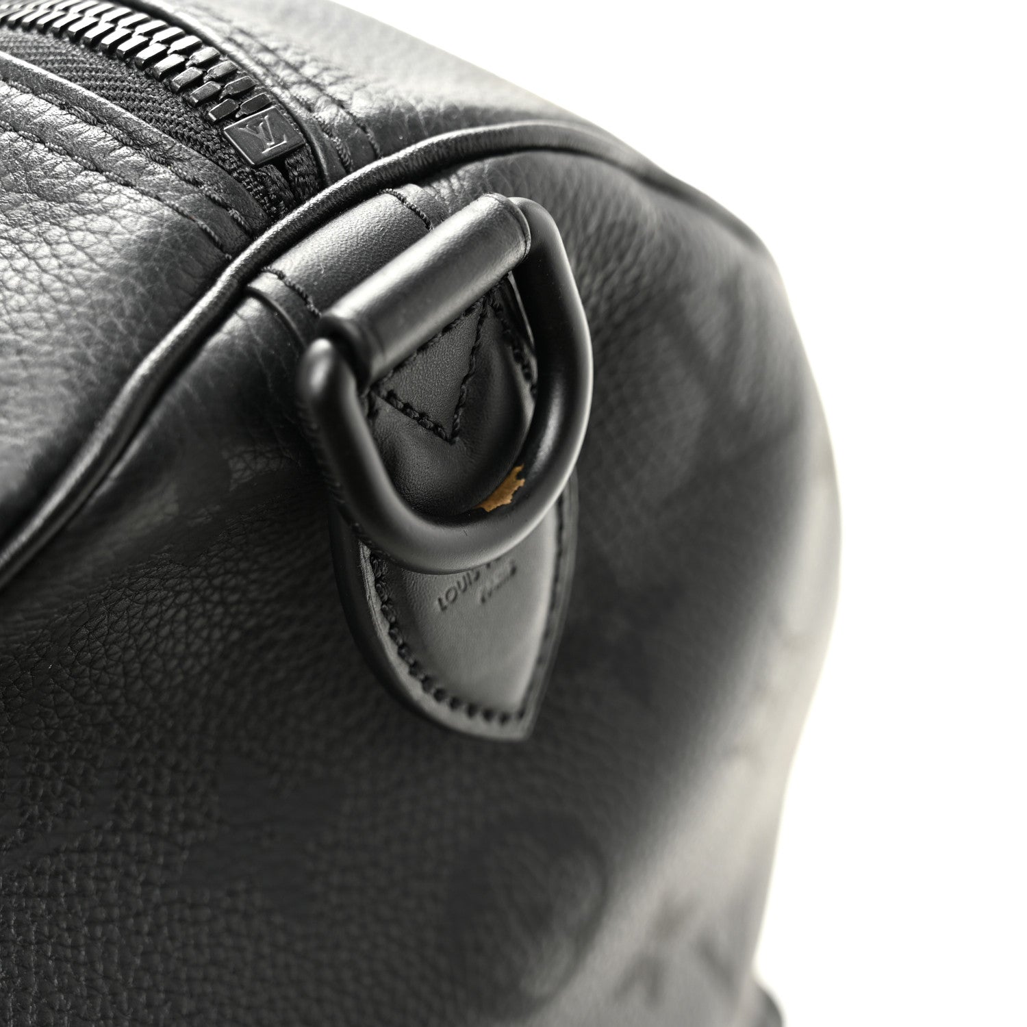 Louis Vuitton Calfskin Monogram Speedy P9 Bandouliere 40 Ultra Black 11 of 12