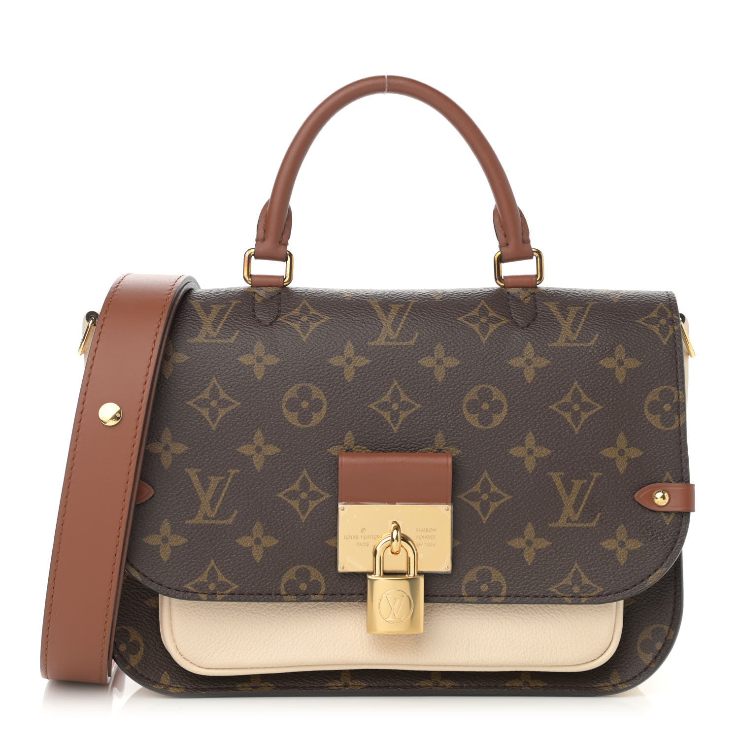 Louis Vuitton Monogram Vaugirard Creme 1 of 11