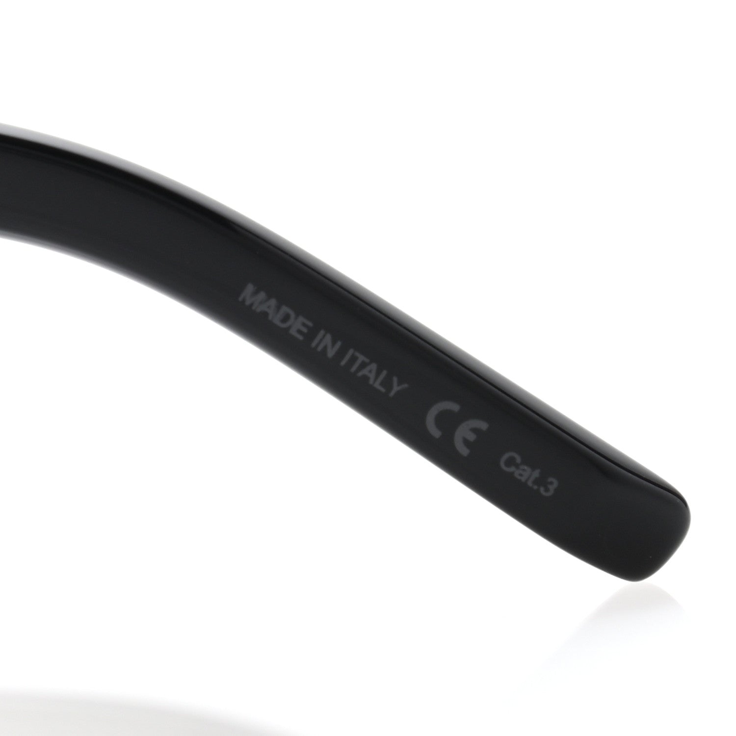 Saint Laurent Acetate Flat Top SL1 Sunglasses Black White 6 of 8