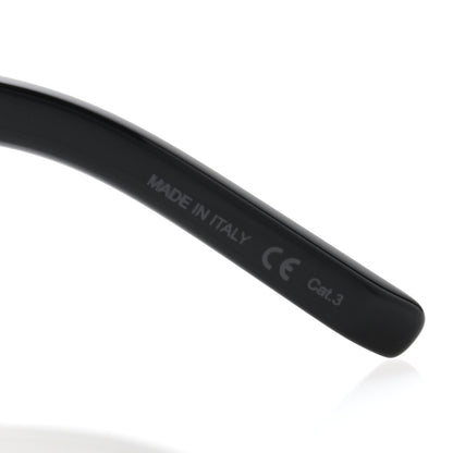 Saint Laurent Acetate Flat Top SL1 Sunglasses Black White 6 of 8