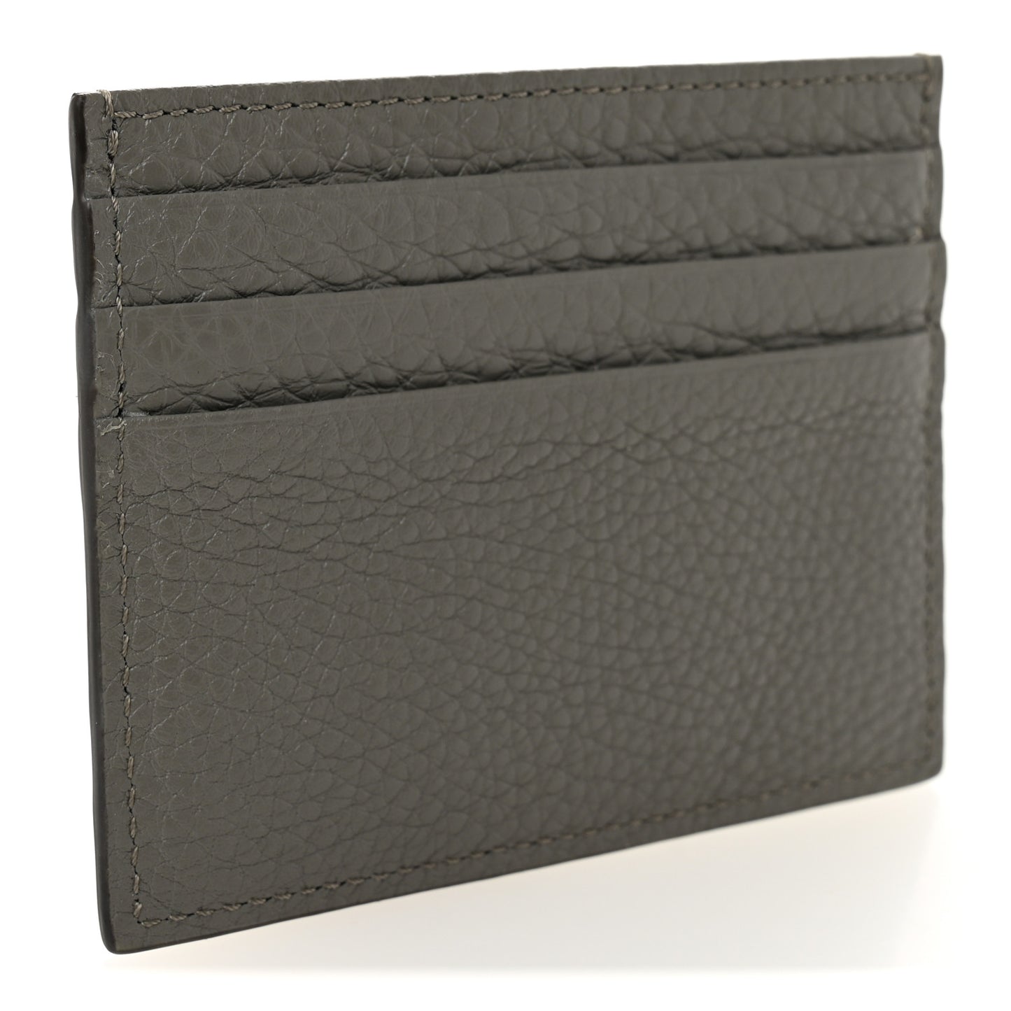 Cuoio Romano Business Card Holder Argilla