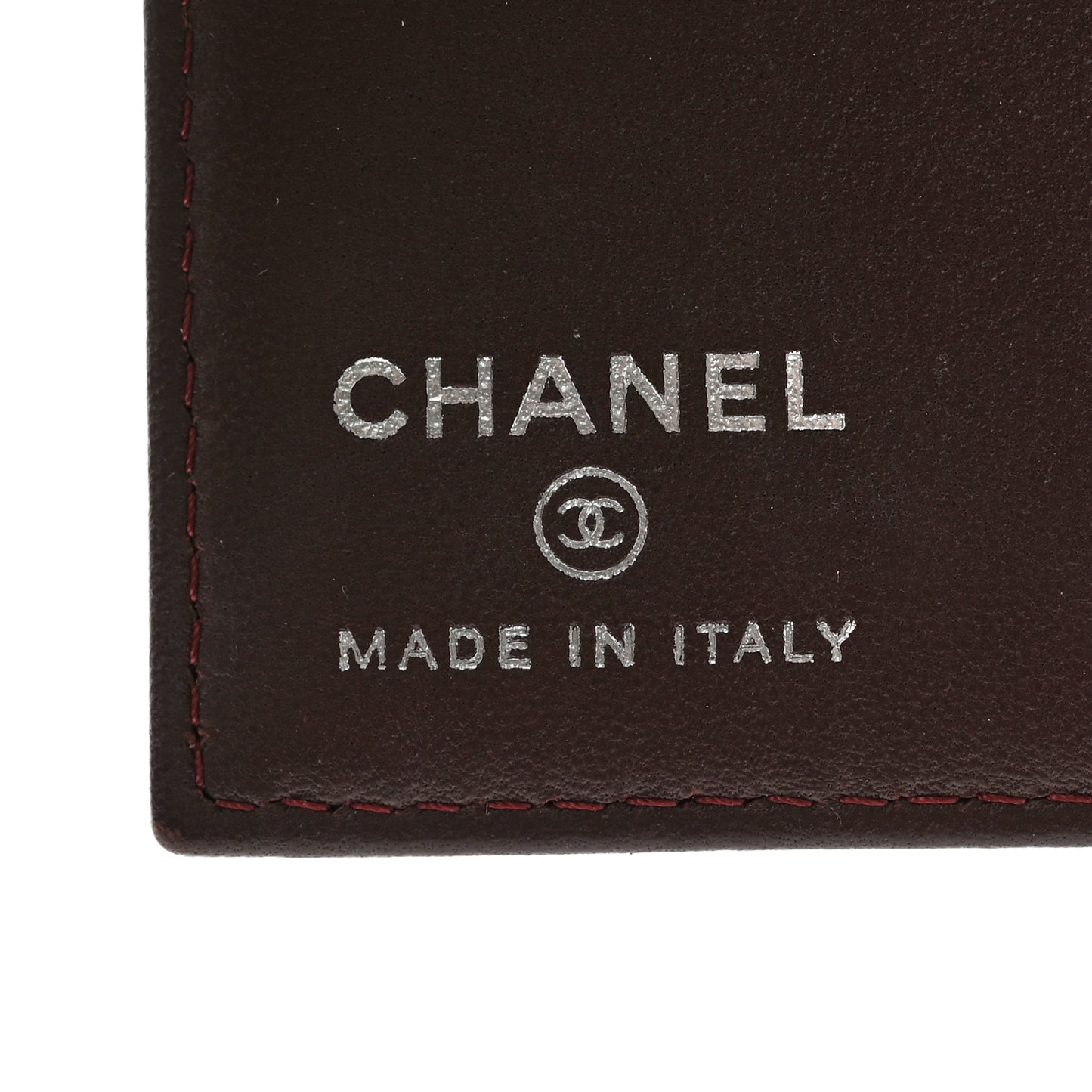 Lambskin Quilted Card Holder Wallet Black
