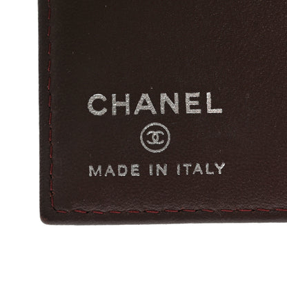 Chanel Lambskin Quilted Card Holder Wallet Black 6 of 8