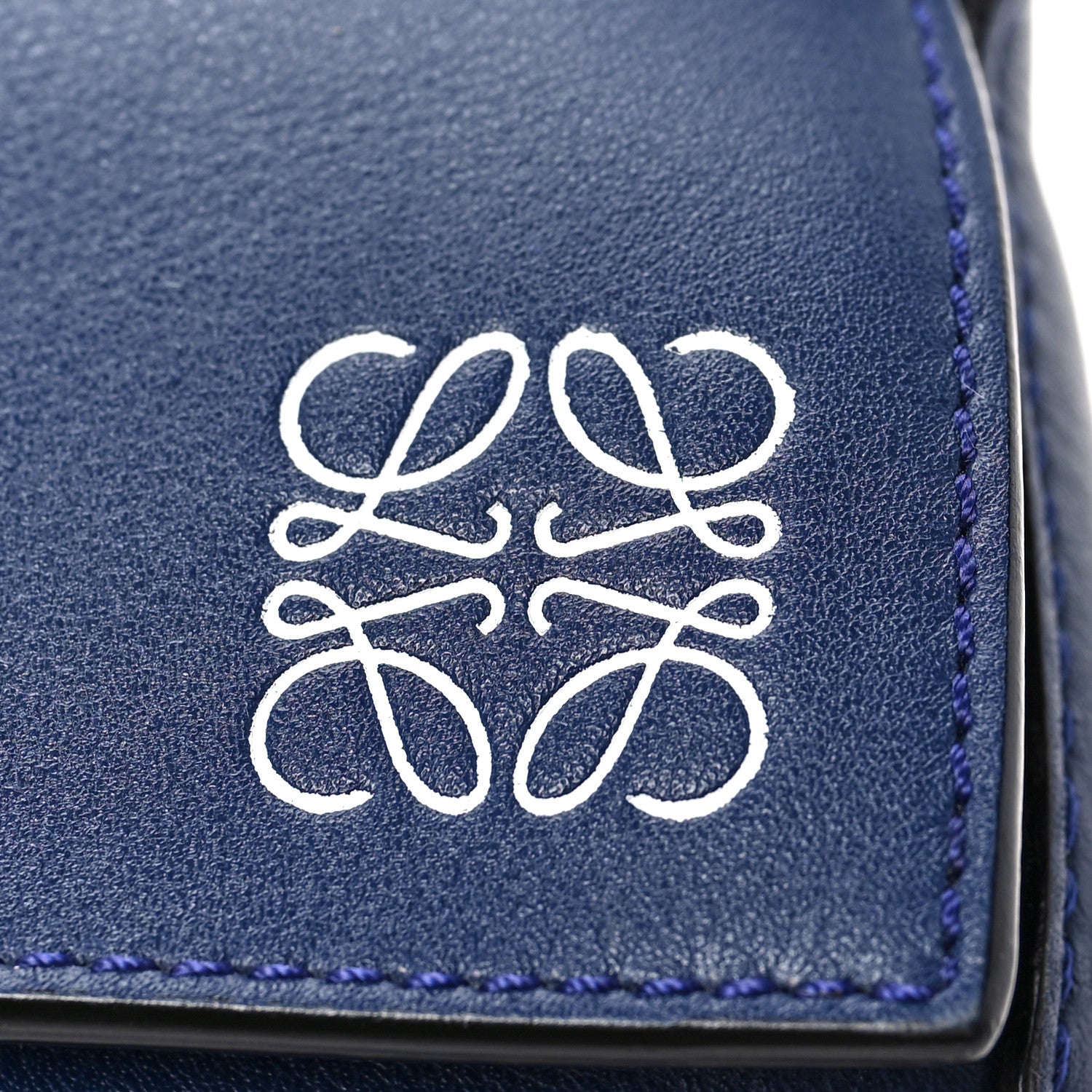 Loewe Calfskin Medium Puzzle Bag Marine 8 of 8