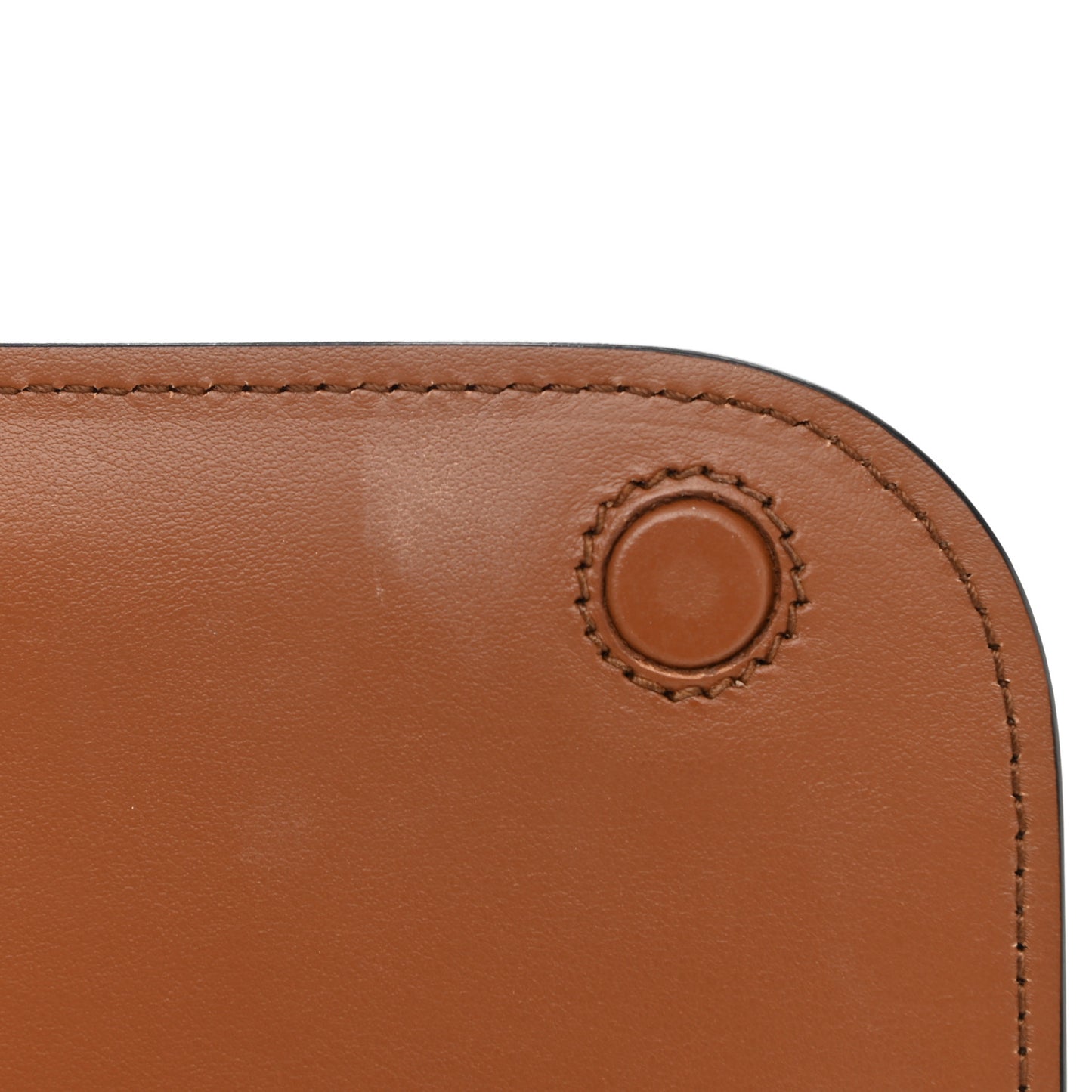 City Calf Flap Shoulder Bag Cognac