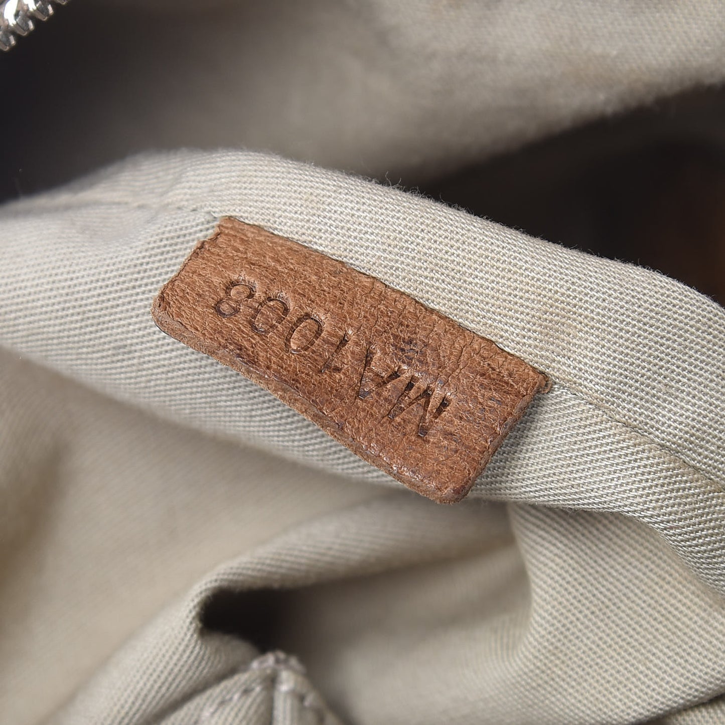Wrinkled Lambskin Small Nightingale Tan