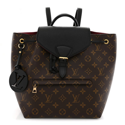 Louis Vuitton Monogram Montsouris PM Black 1 of 9