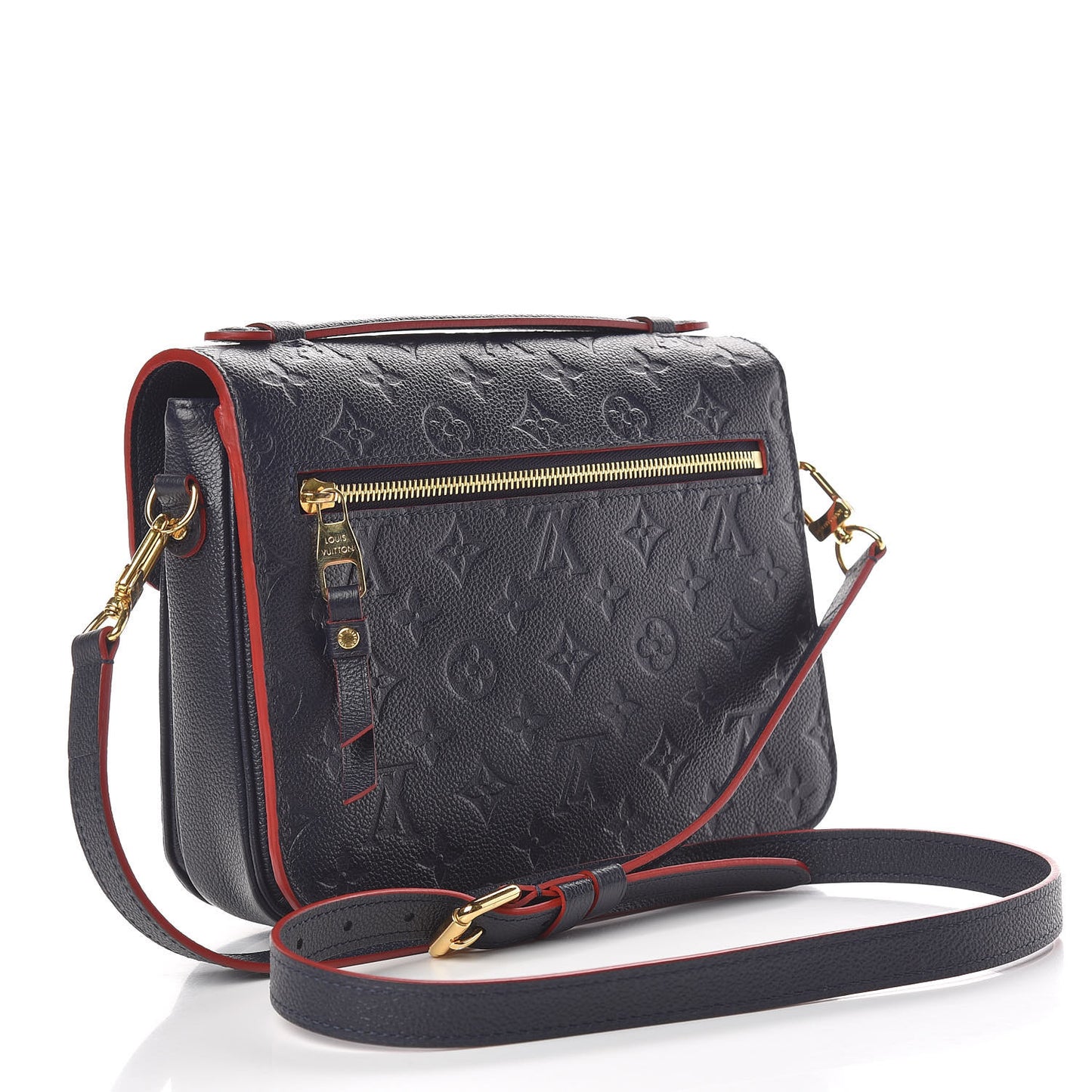 Empreinte Pochette Metis Marine Rouge