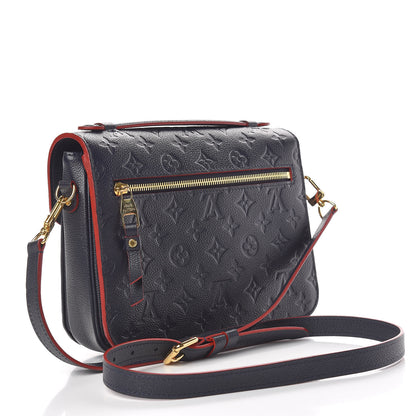 Louis Vuitton Empreinte Pochette Metis Marine Rouge 3 of 11