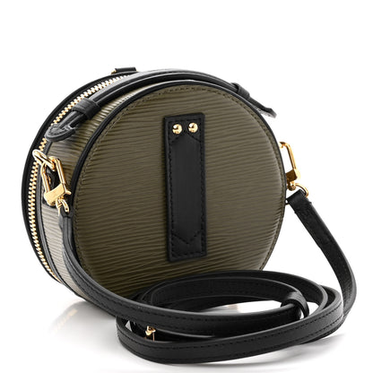 Louis Vuitton Epi Mini Boite Chapeau Kaki 3 of 9