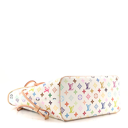 Louis Vuitton LV X TM Monogram Multicolor Neverfull MM White 5 of 11