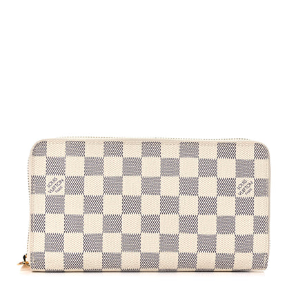 Louis Vuitton Damier Azur Zippy Organizer Wallet 1 of 11