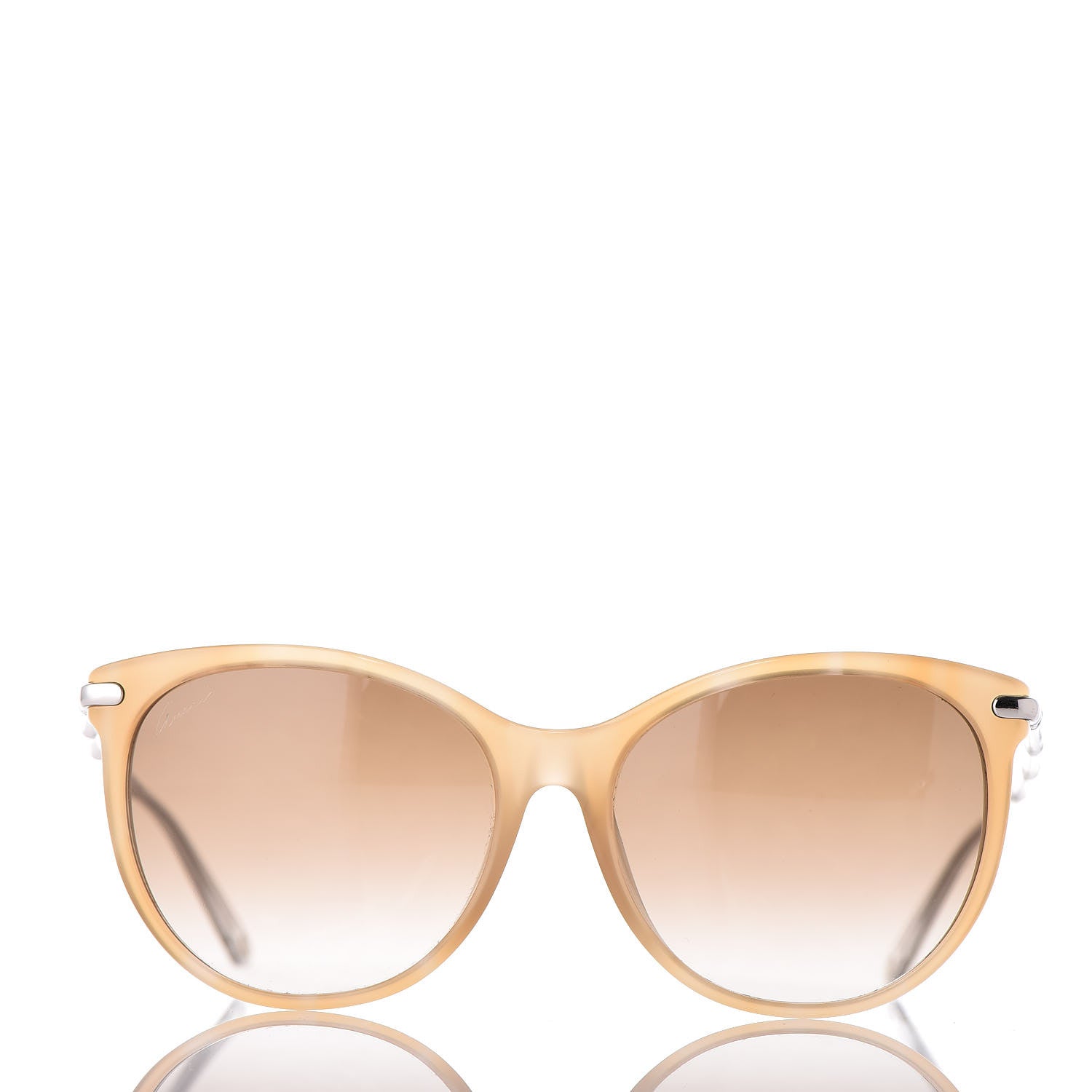 Gucci Bamboo Cat Eye GG3777/F/S Sunglasses Beige 2 of 8