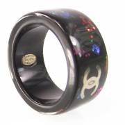 Chanel Lucite CC Coco Lucky Charms Ring 4 of 4
