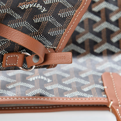 Goyard Goyardine Saint Louis PM Black Gold 7 of 10
