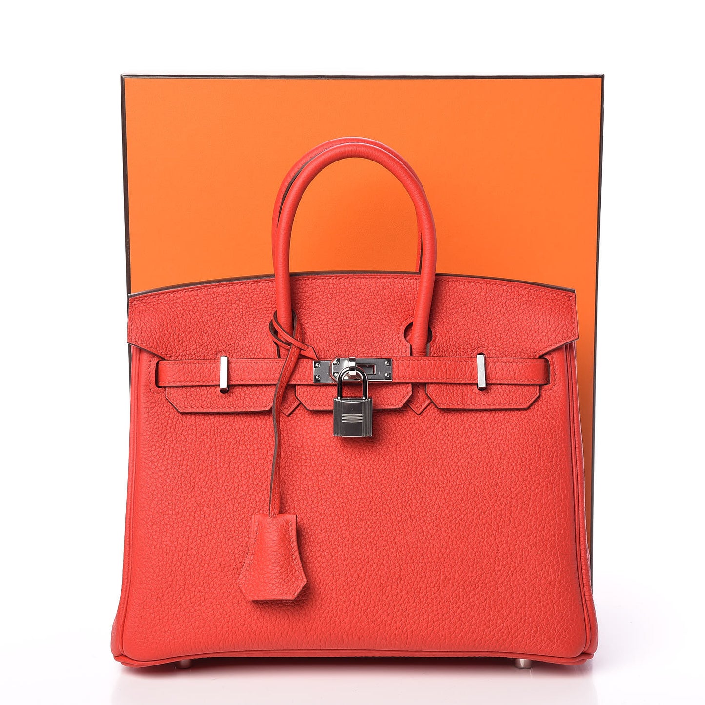Togo Birkin 25 Rouge De Coeur