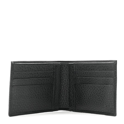 Gucci Dollar Calfskin Bi-Fold Wallet Black 5 of 8