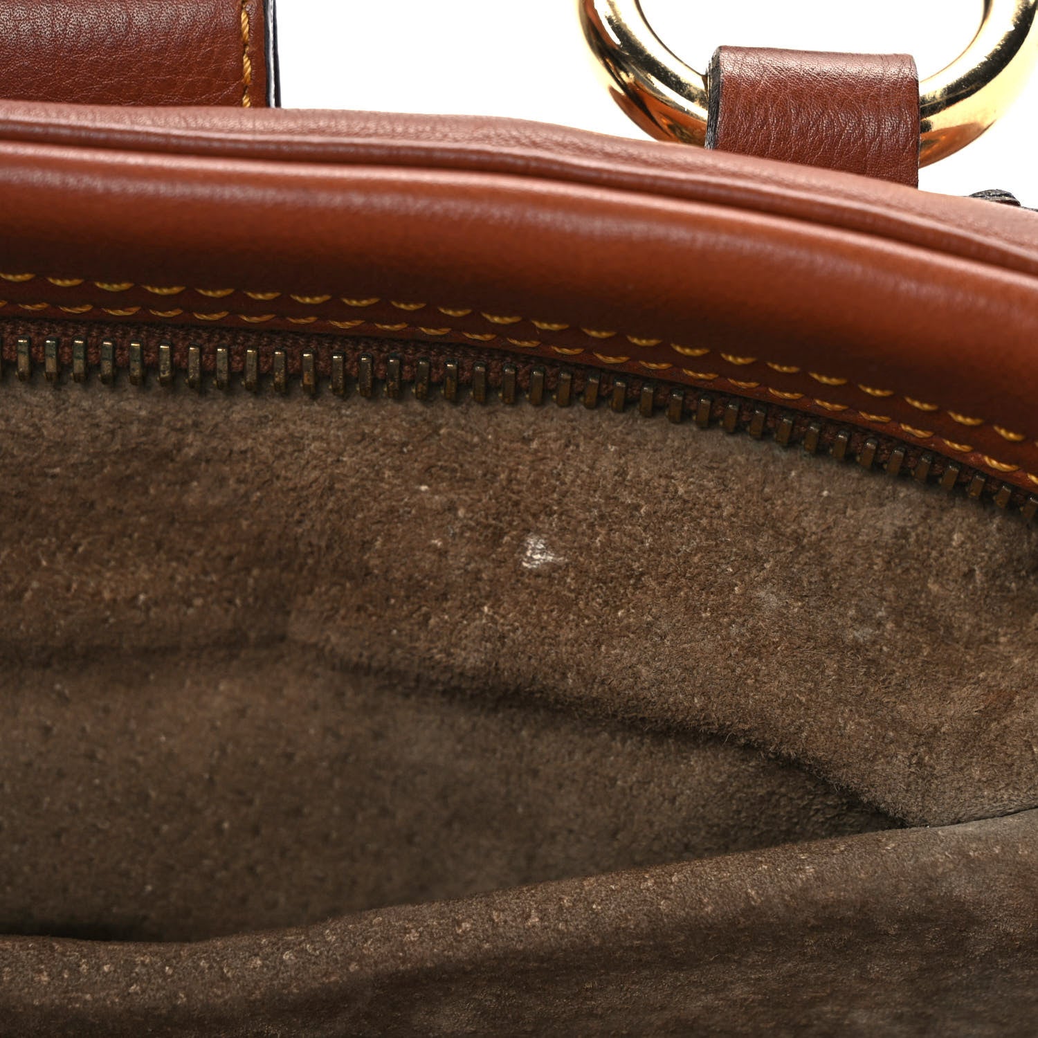 Marc Jacobs Calfskin Venetia Satchel Brown 11 of 12
