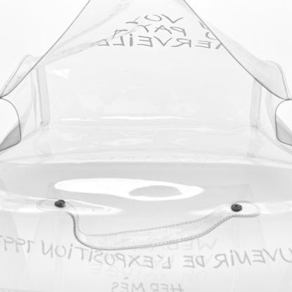 Hermes Vinyl Souvenir De L'Exposition Kelly Transparent 5 of 7