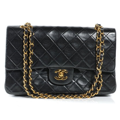Chanel Lambskin Medium Double Flap Black 1 of 7
