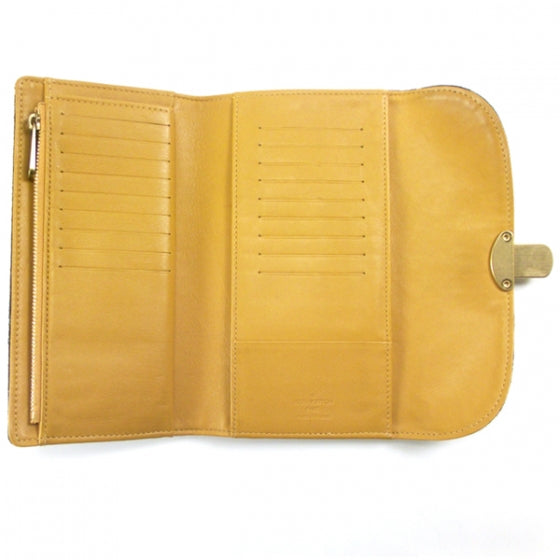 Louis Vuitton Denim Amelia Wallet Black 5 of 8