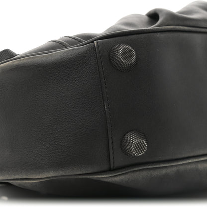 Balenciaga Used Calfskin Small Le Cagole Shoulder Bag Black 10 of 13