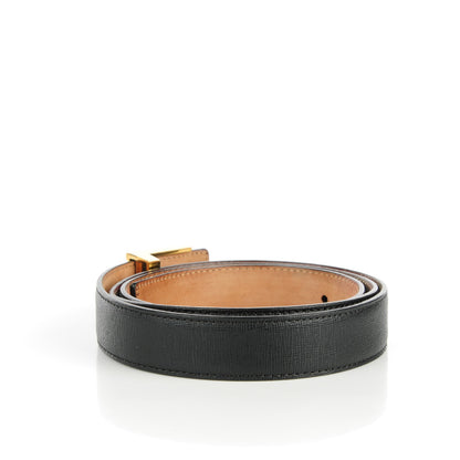 Fendi Vitello Elite FF Buckle Belt 90 36 Black 3 of 7