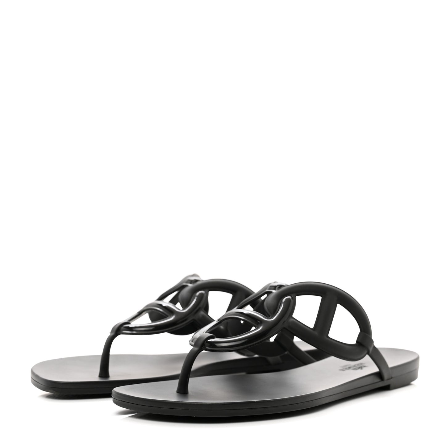 Rubber Womens Egerie Sandals 40 Black