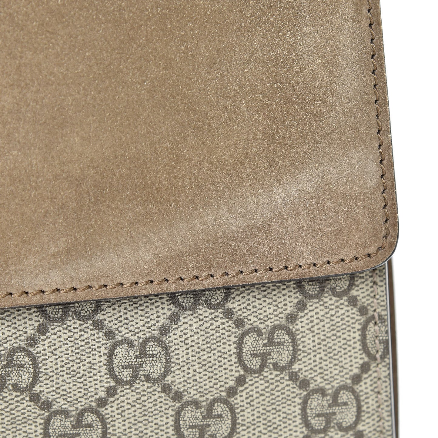 GG Supreme Monogram Dionysus Belt Bag Taupe