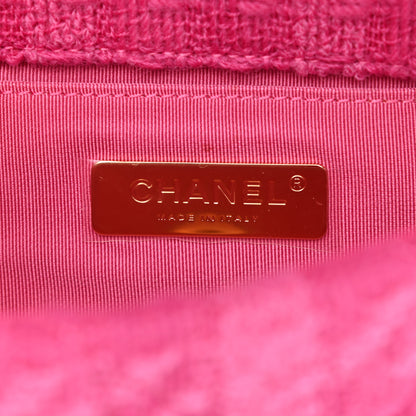 Chanel Tweed Quilted Chanel 19 Waist Bag Pink 6 of 11