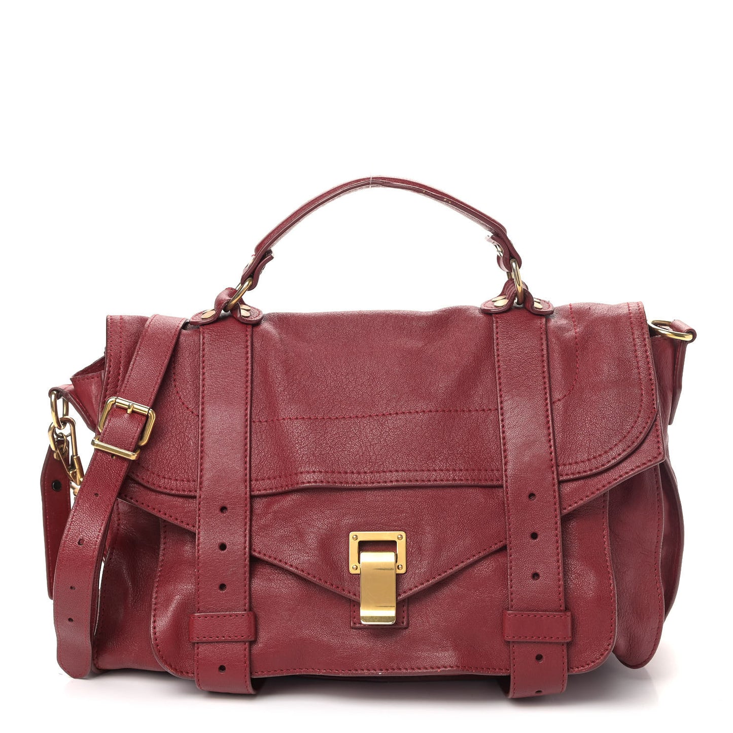 Lambskin Medium PS1 Satchel Chianti