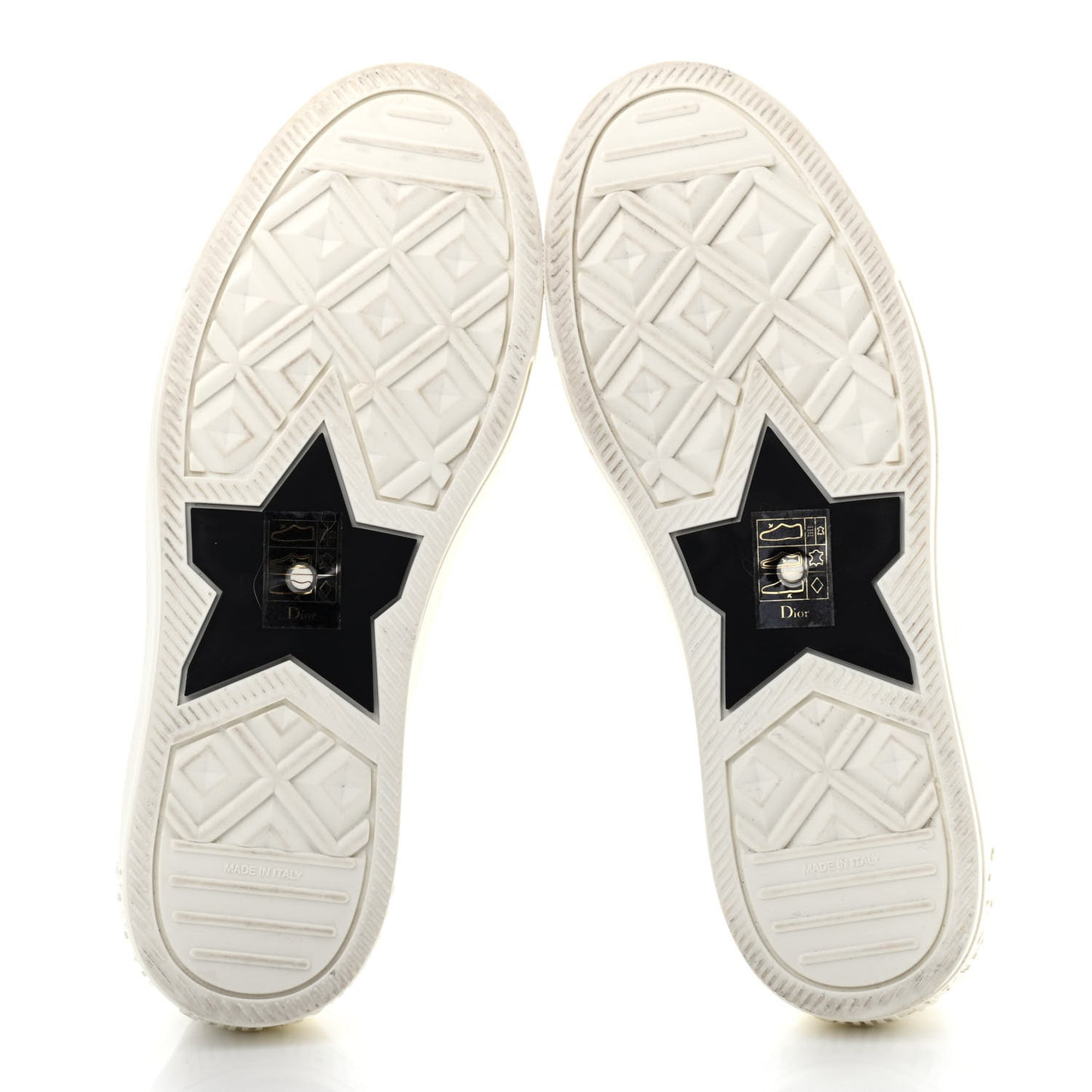 Canvas Walk'n Dior Low Top Sneakers 37 White