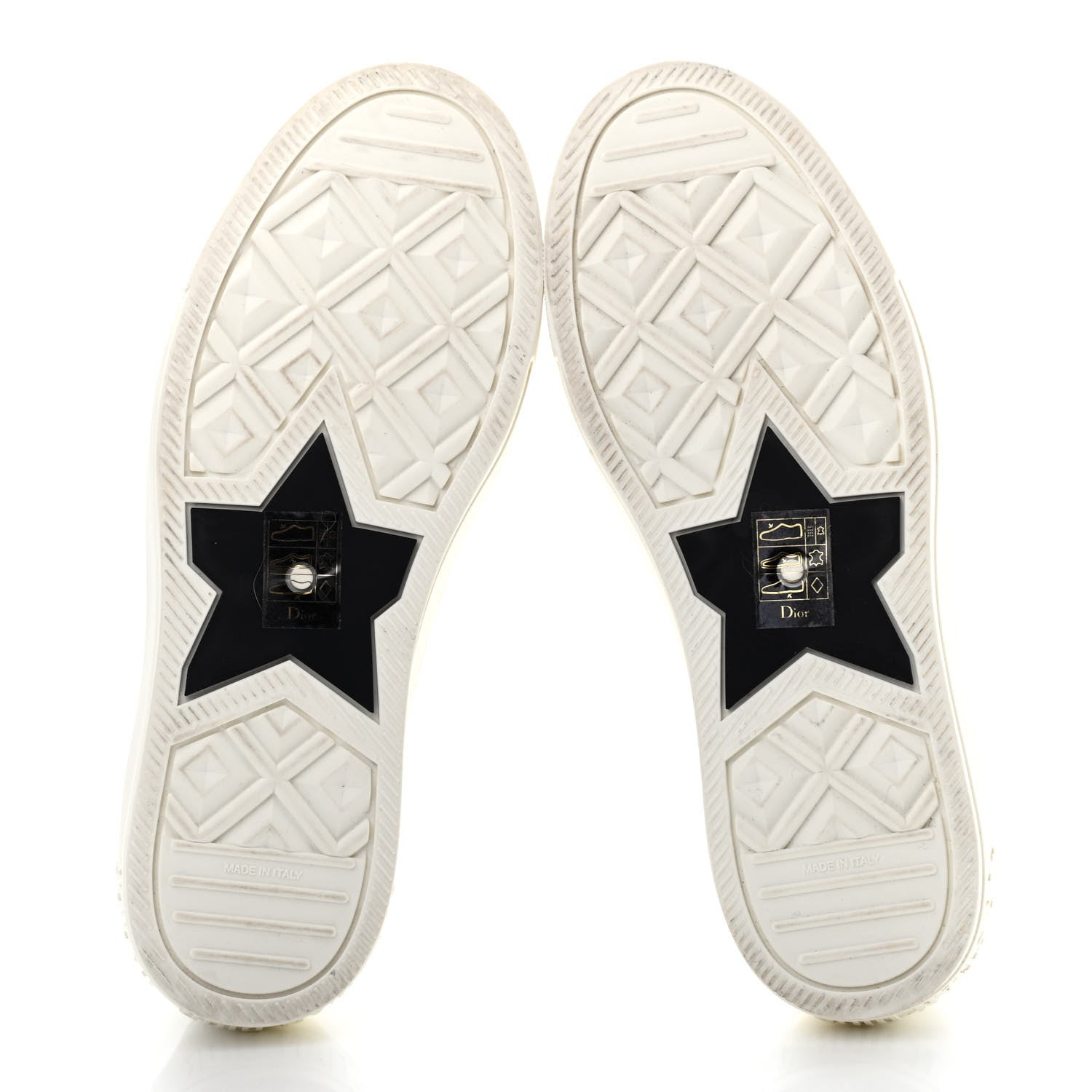 Christian Dior Canvas Walk'n Dior Low Top Sneakers 37 White 5 of 8