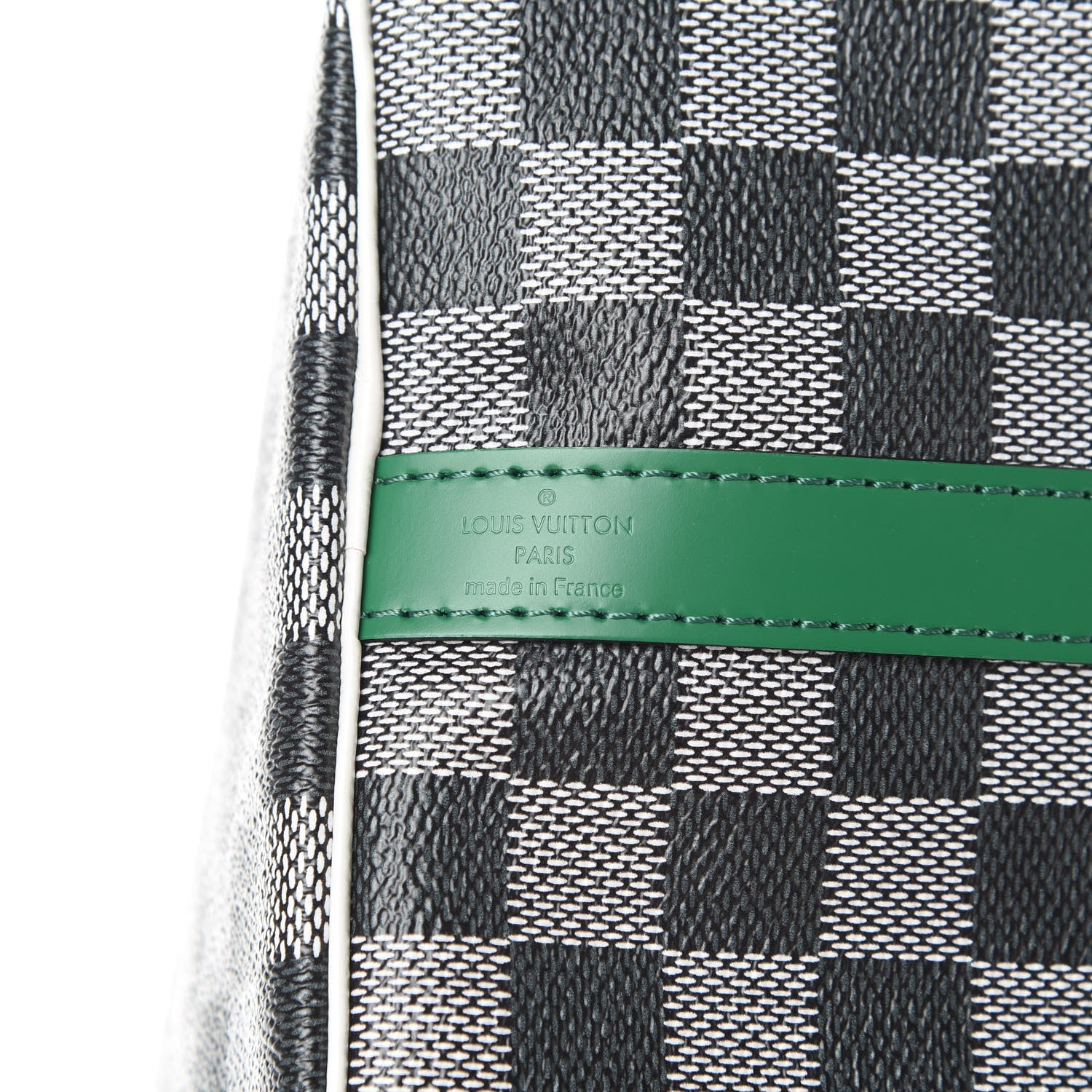 Louis Vuitton Damier Speedy Bandouliere 30 Black White 6 of 10