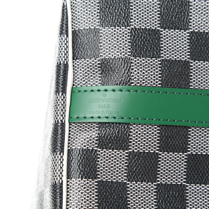 Louis Vuitton Damier Speedy Bandouliere 30 Black White 6 of 10