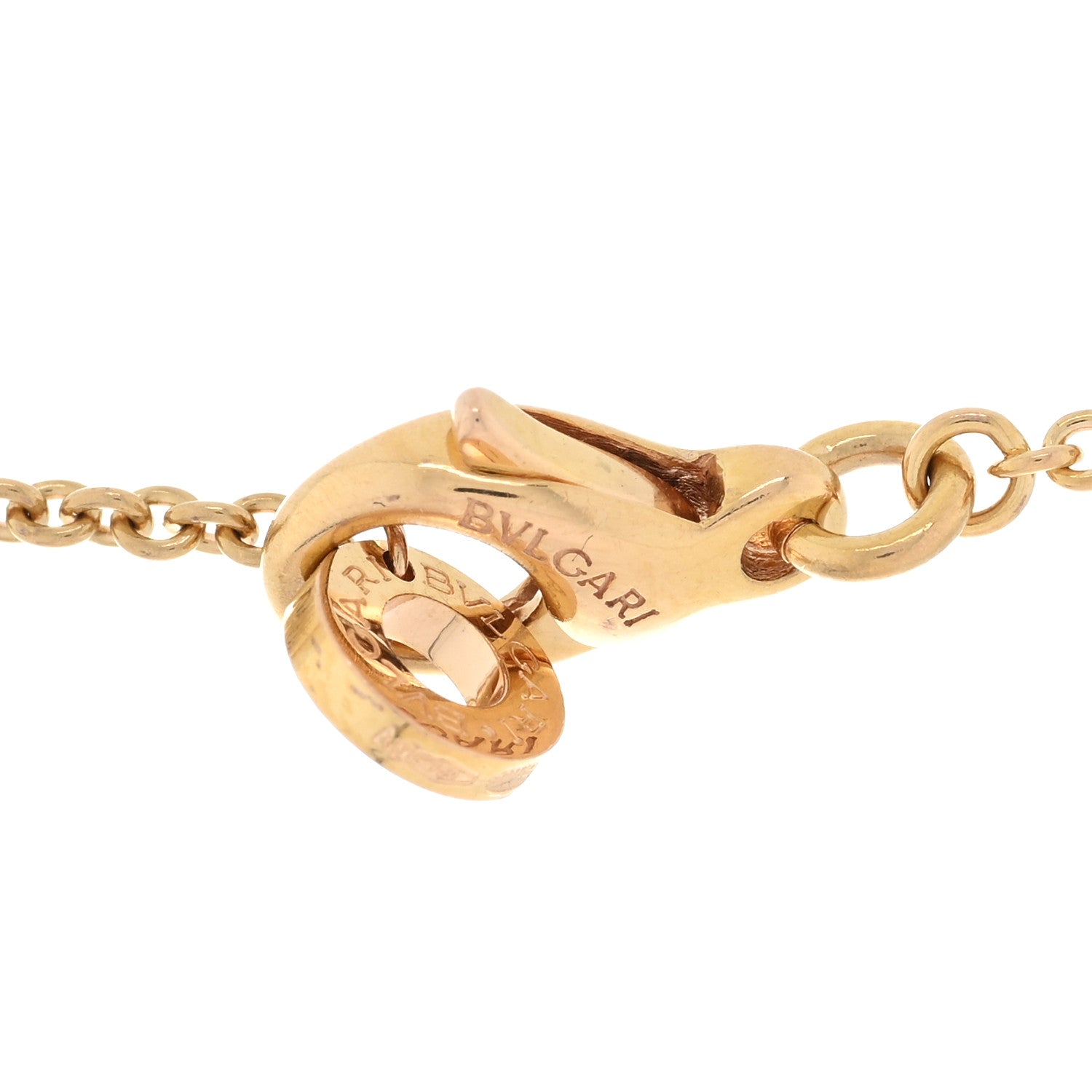 Bulgari 18K Rose Gold B.Zero1 Pendant Necklace 4 of 5