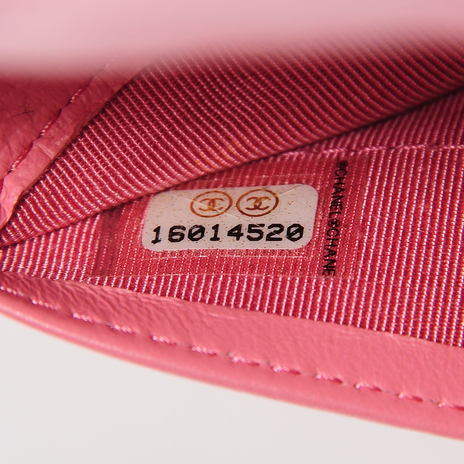 Chanel Lambskin Quilted Large Flap Wallet Pink 8 of 9