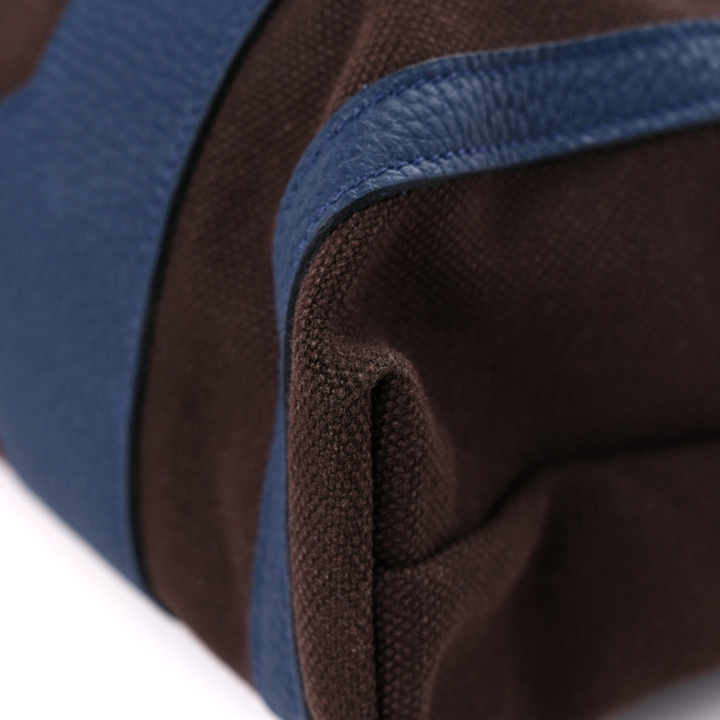 Canvas Calfskin Petit H Monsieur B Bag