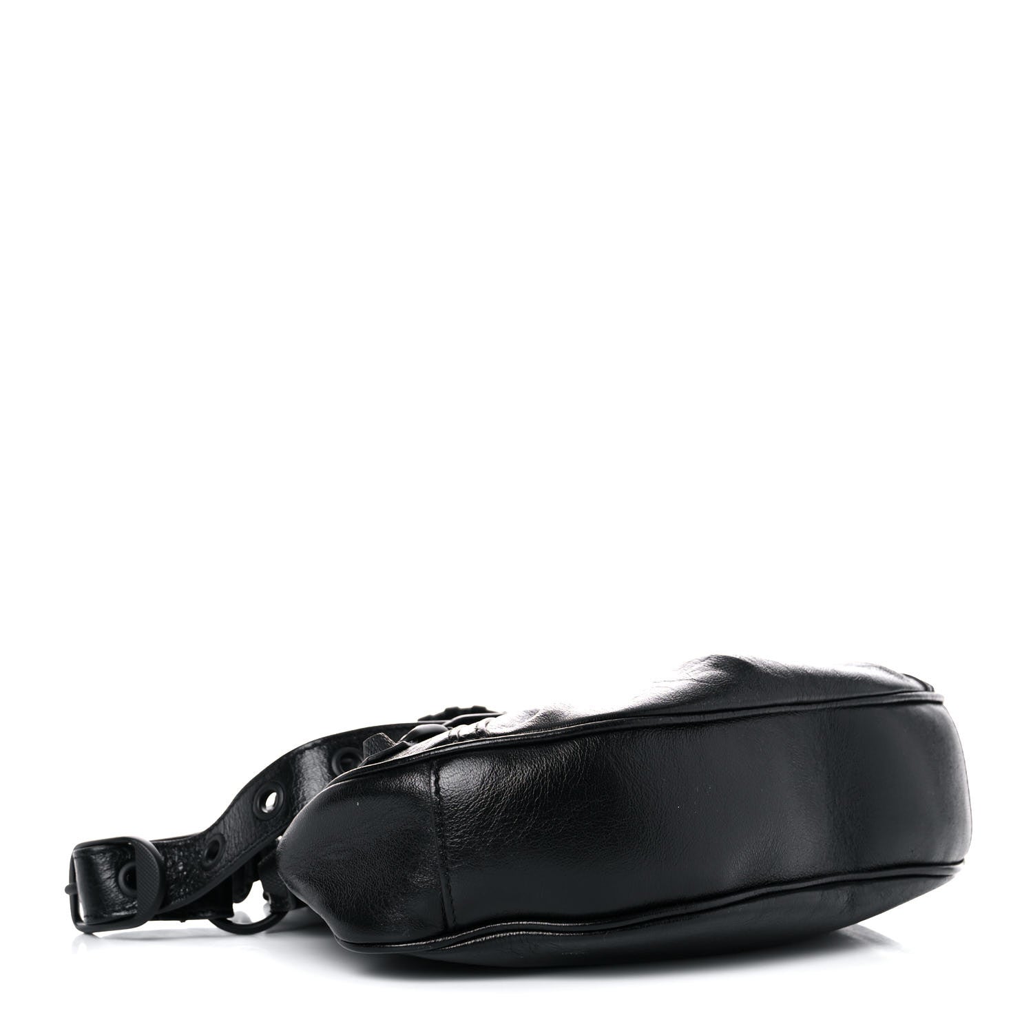 Balenciaga Agneau Arena Monochrome Le Cagole Shoulder Bag XS Black 4 of 13