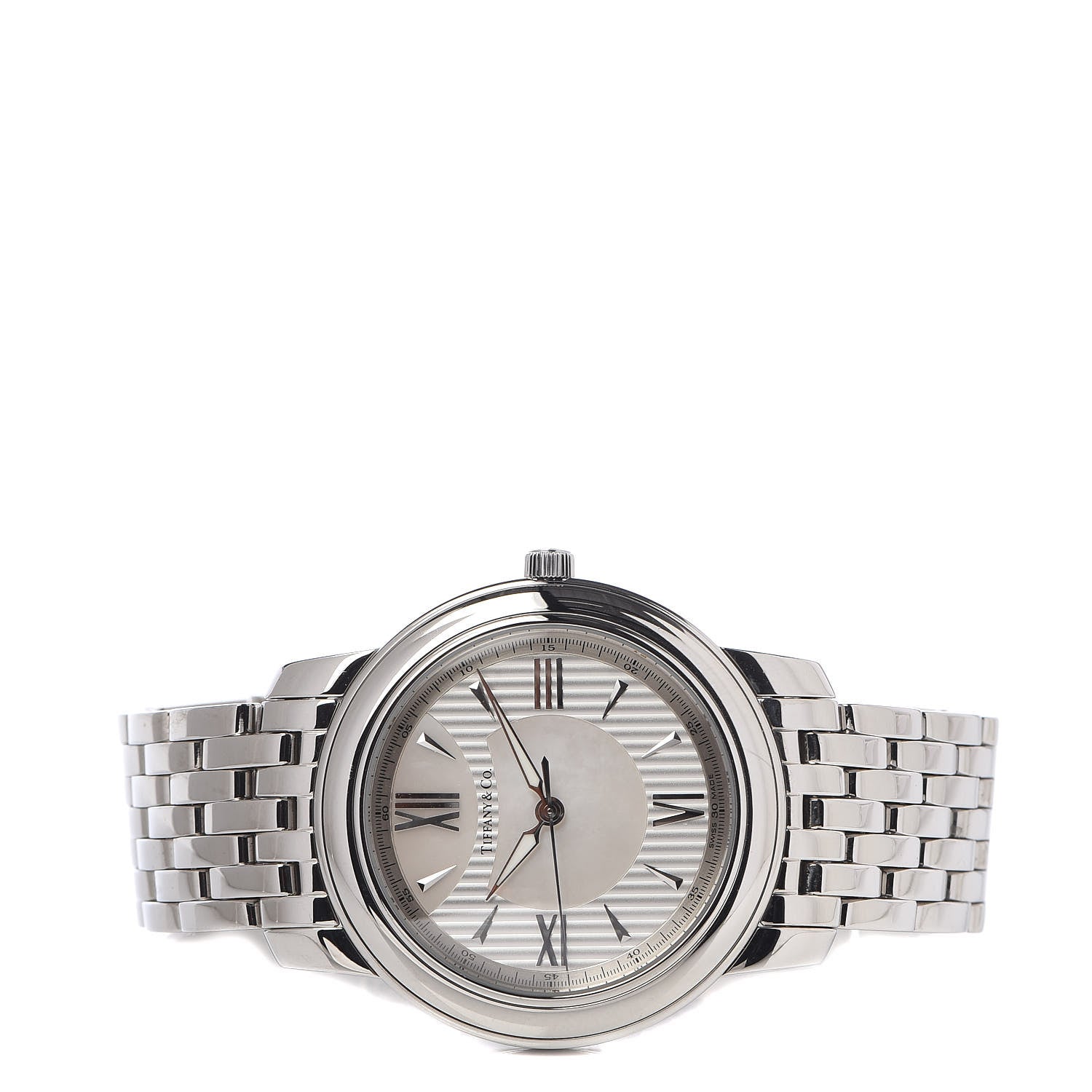 Tiffany Stainless Steel 36mm Mark Resonator Quartz Watch 3 of 6