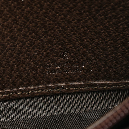 Gucci GG Supreme Monogram Web Ophidia Continental Wallet Brown 6 of 6