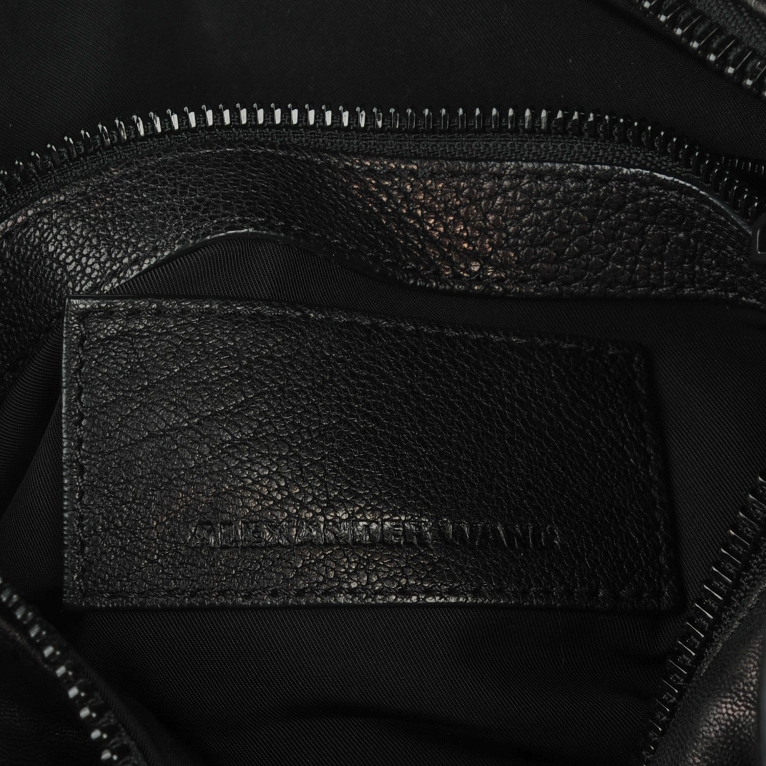 Alexander Wang Pebbled Lambskin Rocco Black Matte Black Hardware 8 of 11