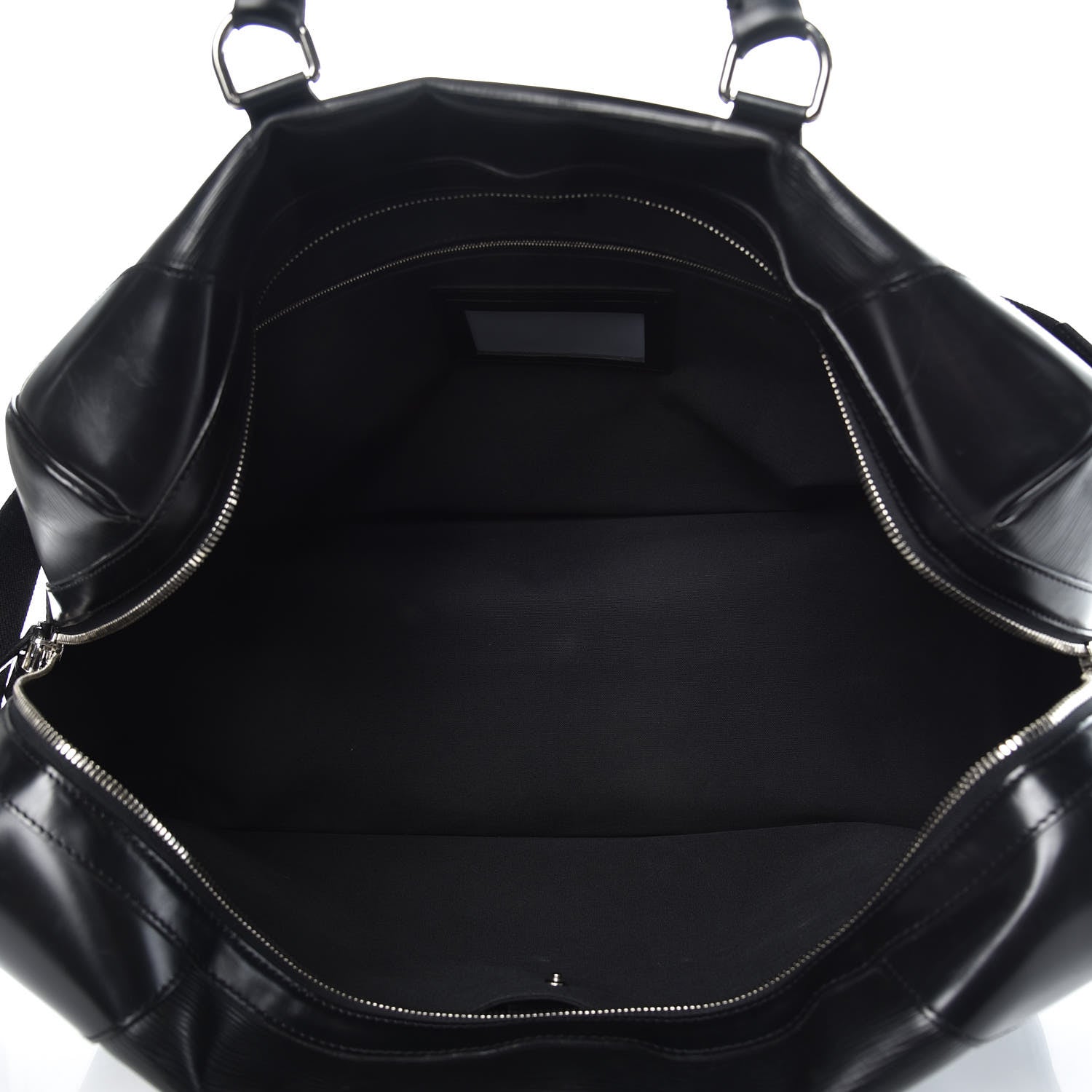 Louis Vuitton Epi Sac Bourget 50 Black 5 of 20