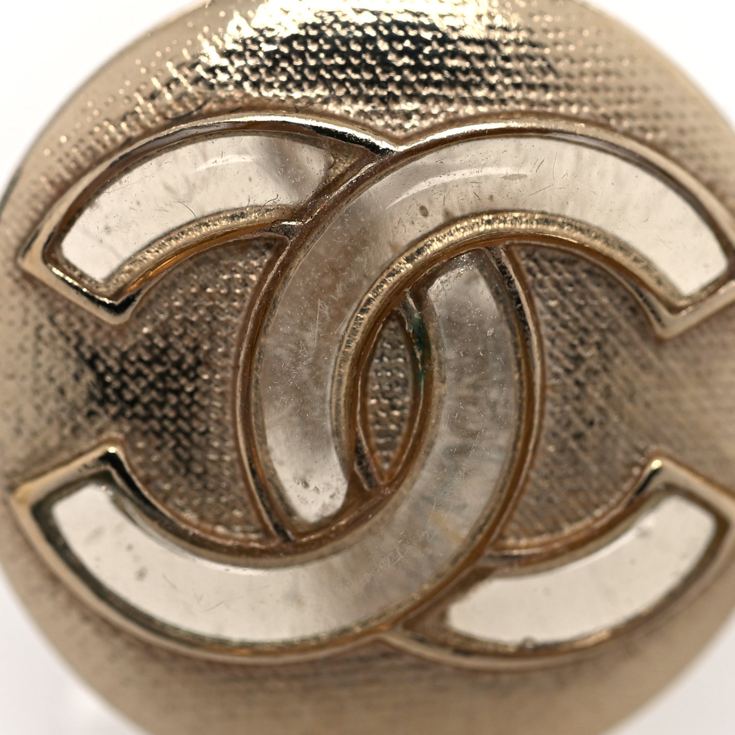 CC Clip On Earrings Gold