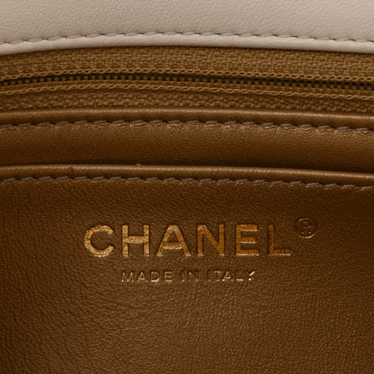Chanel Lambskin Quilted Mini Pearl Crush Flap White 5 of 13