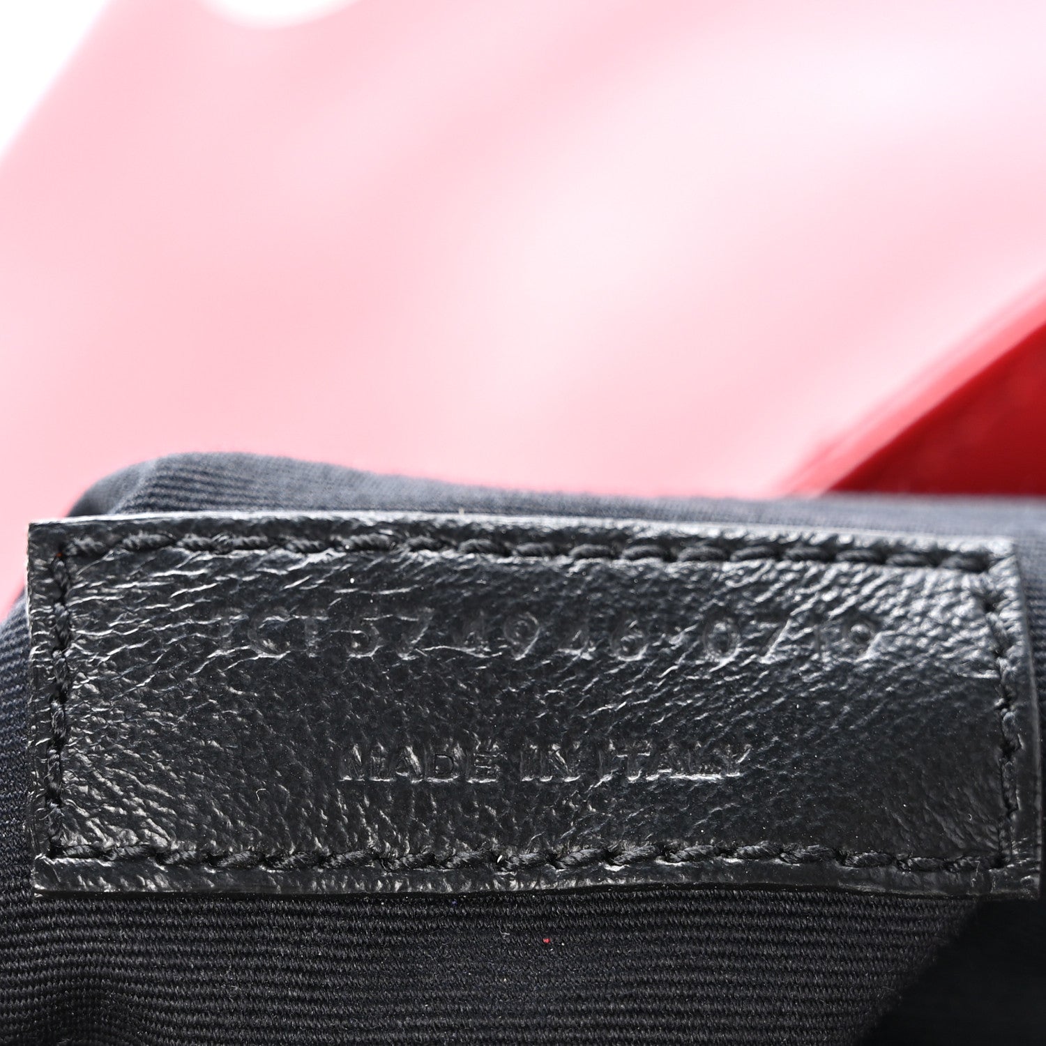 Saint Laurent Calfskin Y Quilted Monogram Medium Loulou Chain Satchel Lipstick Red 7 of 10