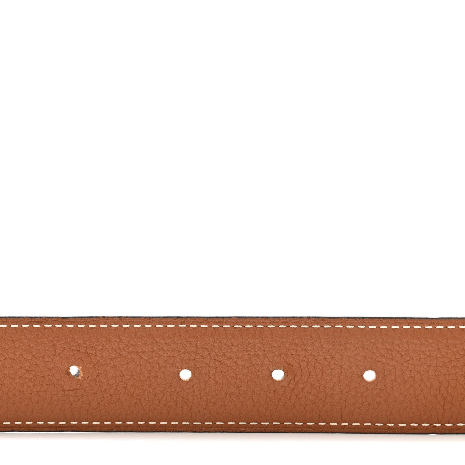 Hermes Box Togo 32mm H Belt 80 32 Black Gold 4 of 8